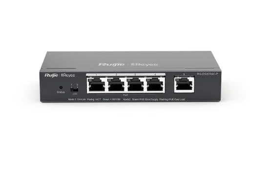 Bộ chuyển mạch PoE Ruijie Reyee RG-ES205GC-P chính hãng