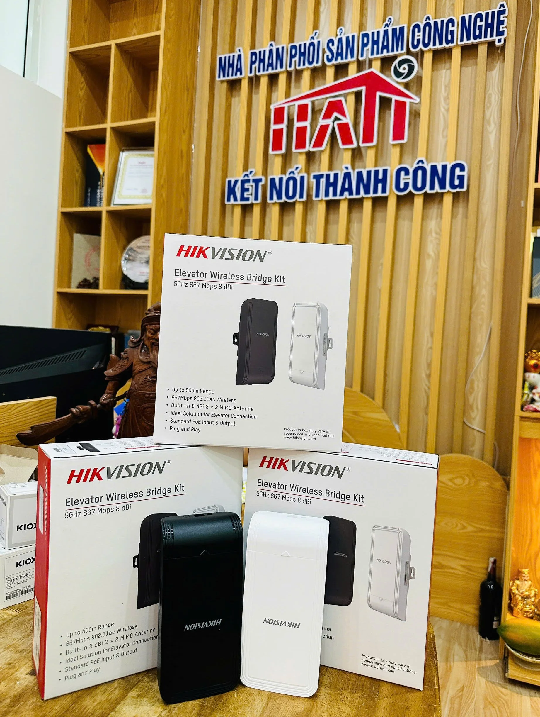Bộ thu phát sóng không dây 5Ghz HIKVISION DS-3WF0EC-5ACT(B) chính hãng