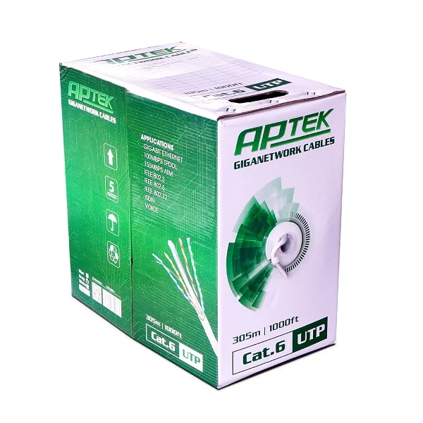 Cáp Mạng Aptek Cat.6 Utp 305M chính hãng