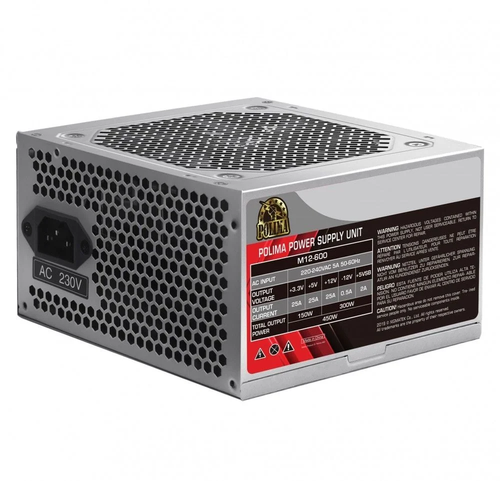 Nguồn XIGMATEK POLIMA M12 600 chính hãng Hati Solutions