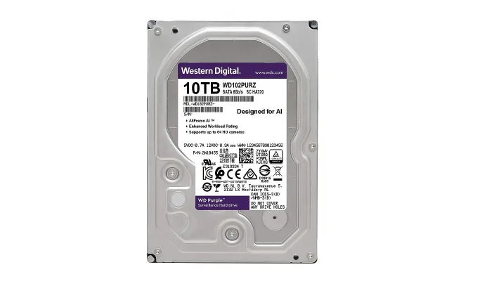 Ổ cứng tím Western 10TB Chính hãng chính hãng
