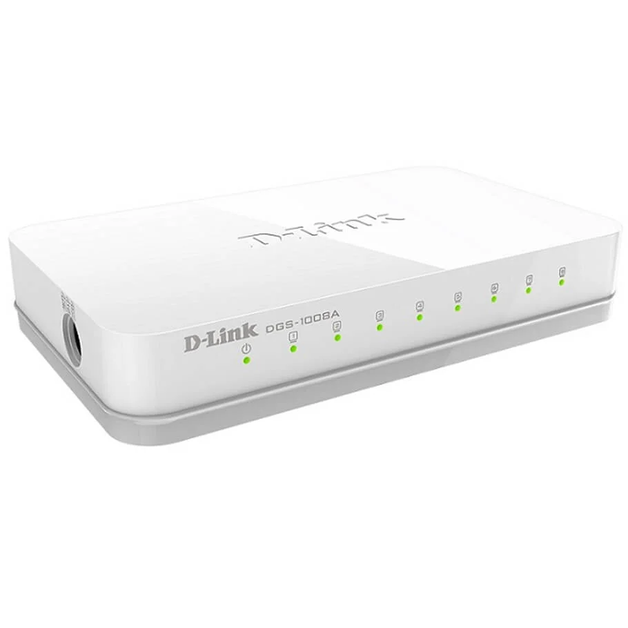 Switch D-Link DGS 1008A 8-Port Gigabit chính hãng