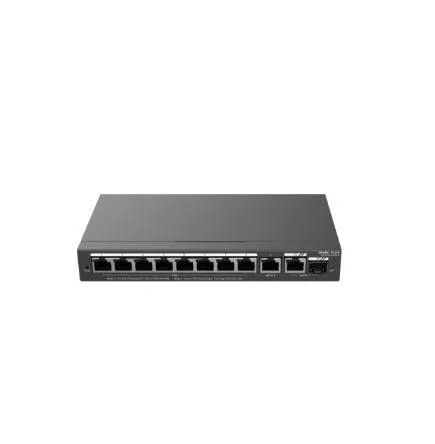 Switch Ruijie Reyee RG-ES210GS-P – 10 cổng Gigabit, 8 cổng PoE+, 120W chính hãng